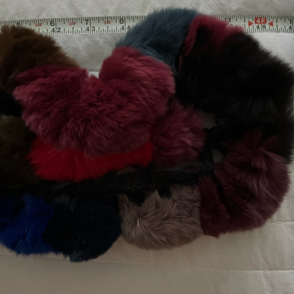 Multicolor Fun Fur Scarf - Picture 2 of 3